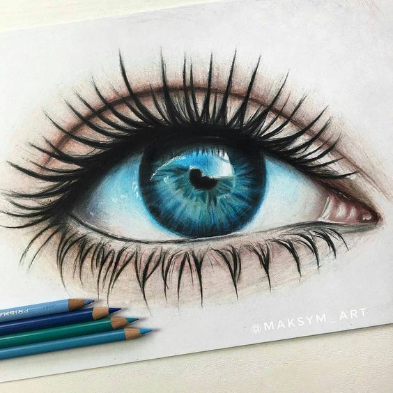 نقاشی چشم
